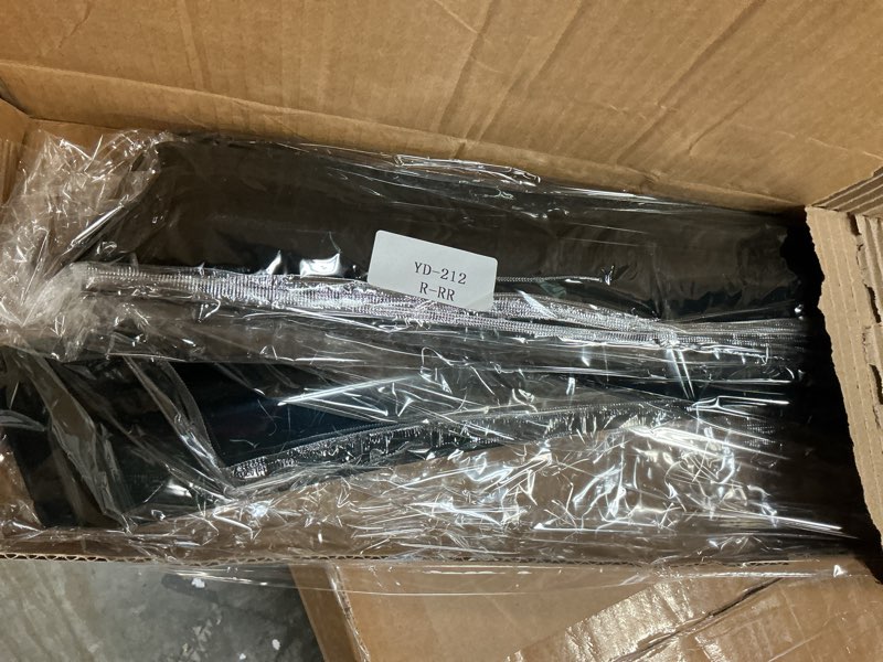 Condition photo showing Good Condition for dna motoring set of 4 tape-on window rain guards compatible with 08-17 buick enclave smoke tint window visor shade/sun wind/rain deflector, wvs-212