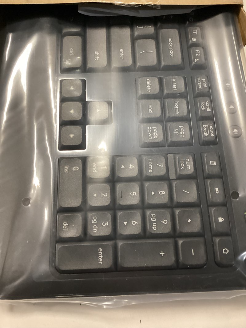 Condition photo showing Good Condition for Logitech MK540 Advanced Wireless Keyboard and Mouse Combo for Windows, 2.4 GHz Unifying USB-Receiver, Multimedia Hotkeys, 3-Year Battery Life, for PC, Laptop 2024 Model