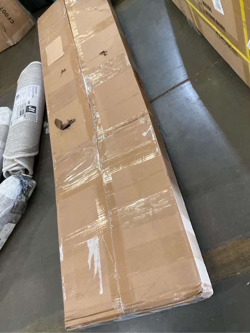 Condition photo showing As Is for vevor removable dock ladder 4 steps, 350 lbs load capacity, pontoon boat ladder with 4'' wide step & nonslip mat for ship/lake/pool/marine boarding 24 x 17.9 x 60 inch