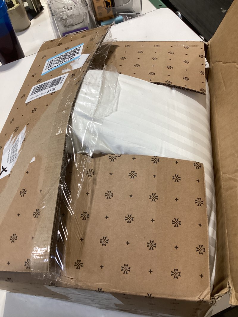 Condition photo showing As Is for beckham hotel collection bed pillows standard/queen size set of 2 - original soft down alternative pillow for sleeping - soft support for back, stomach or side sleepers queen / standard white
