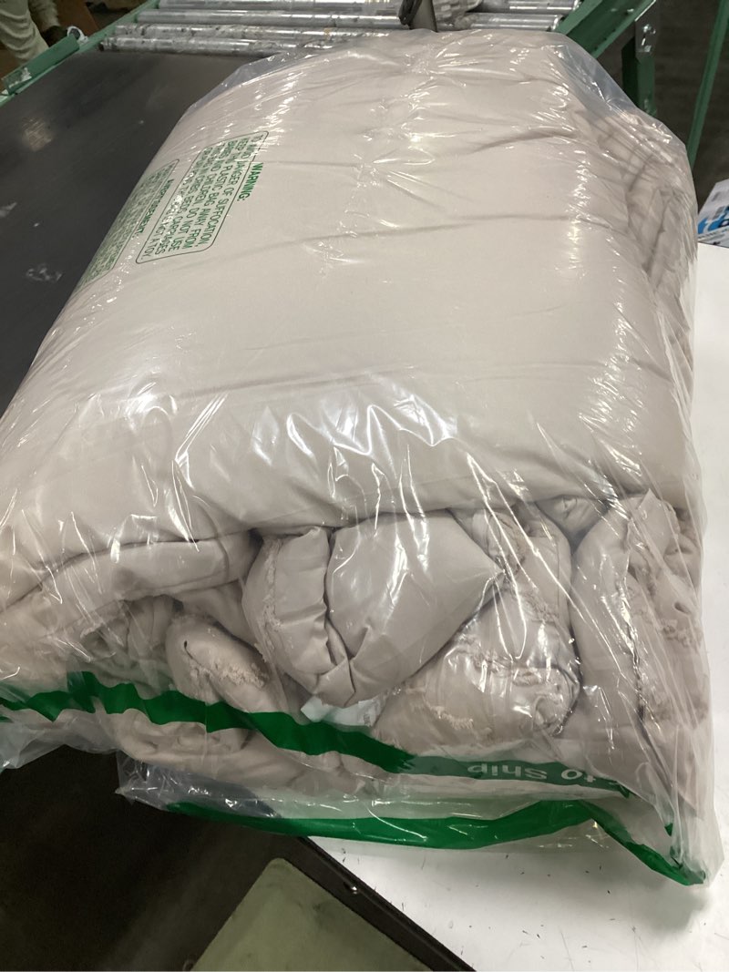 Condition photo showing Good Condition for andency khaki california king comforter set, boho cal king soft warm tufted neutral bedding comforter sets, 3 pieces cali king aesthetic chevron farmhouse cute bohemian textured bedding set 09 - khaki california king (104"x96")