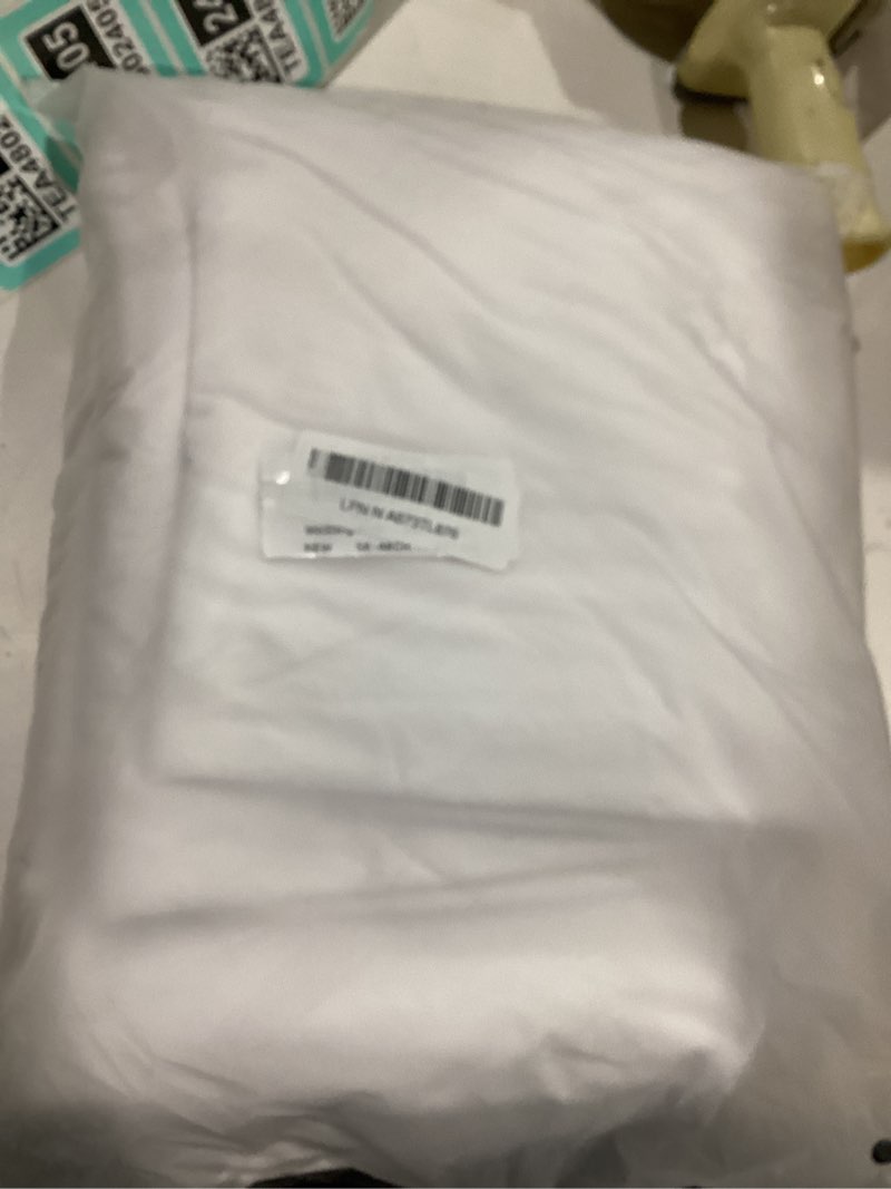 Condition photo showing Good Condition for 3-Piece Arch Cover Bundle – 7.2FT, 6.6FT & 6FT Stretch Spandex Backdrop Set – Wedding, Birthday & Photo Booth Arch Covers for Every Event 7.2FT 6.6FT 6FT white