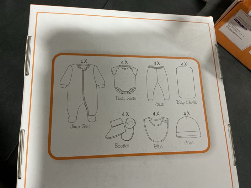 Condition photo showing New/Like New for Baby Girl Clothes - Layette Gift Set for Baby Boys, Fits 0 to 3 Months Baby,Newborn Clothes & Accessories Set Bear Hugs 25 Piece Set