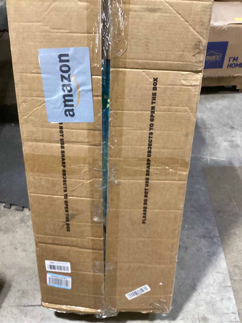 Condition photo showing As Is for LUTIKIANG Extra Large 79" x 71" Baby Playpen with Mat, Baby Gate Play Yard, Portable Toddler Playpen, Large Play Pen for Babies, Mat Included, Play Area for Babies and Toddlers (Black) Black 79" x 71" with XPE Mat