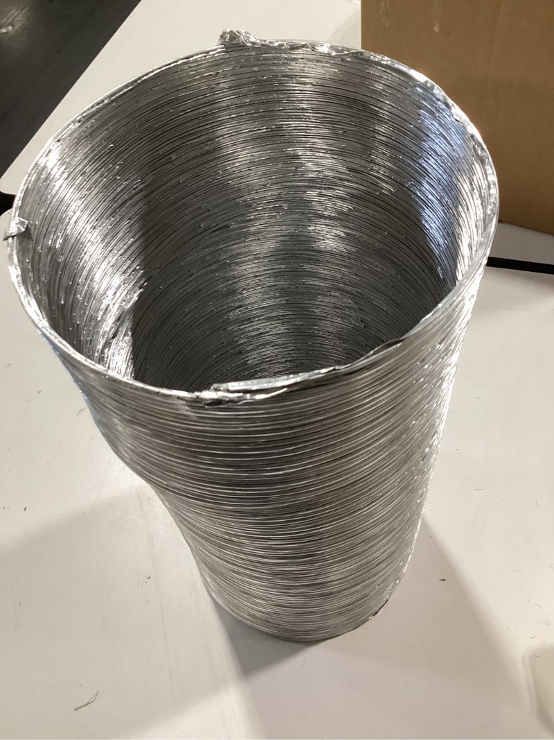 Condition photo showing Good Condition for duravent stainless steel/silver pellet vent pipe adapter similar product