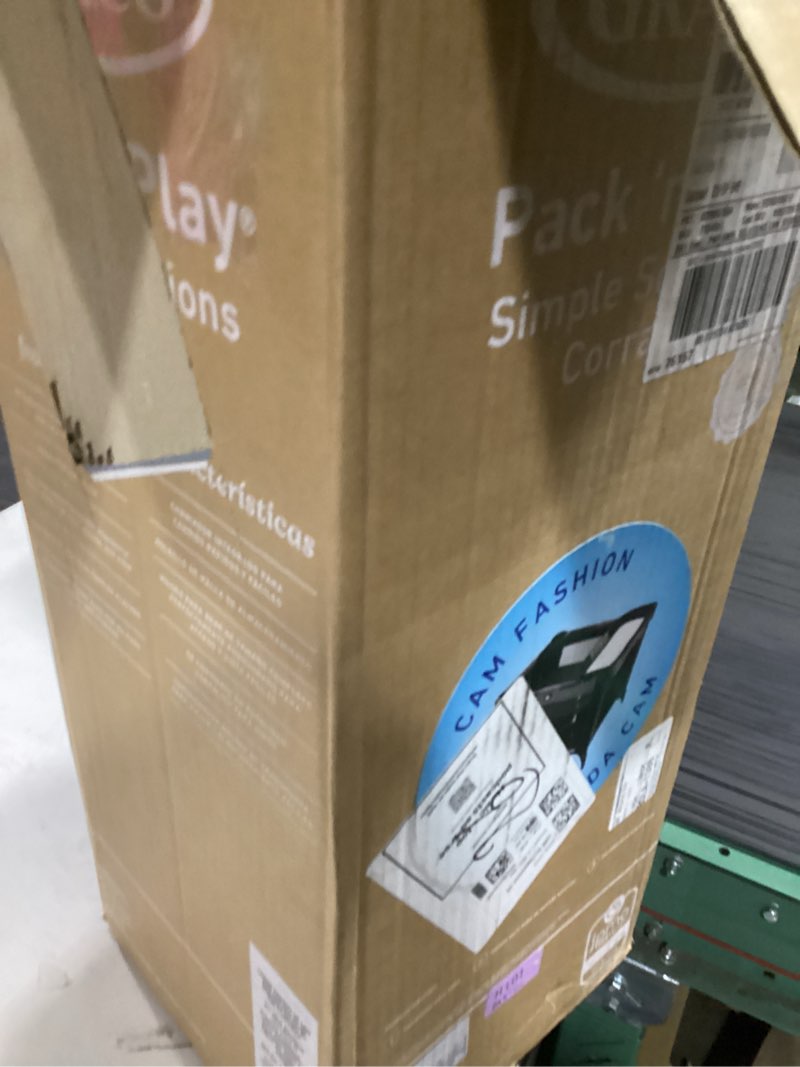 Condition photo showing As Is for graco® pack 'n play® simple solutions™ playard, cam