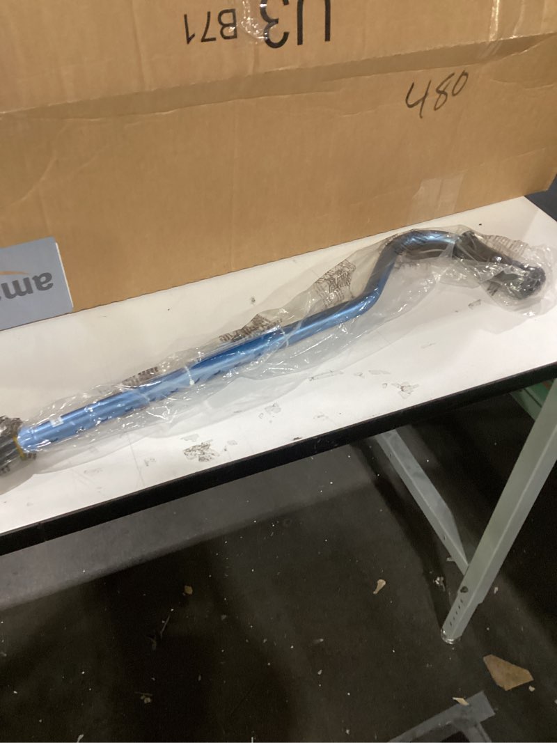 Condition photo showing New/Like New for Carex Health Brands Ergo Offset Cane with Soft Cushioned Handle - Adjustable Walking Cane, Blue, 29-38 Inch (Pack of 1)