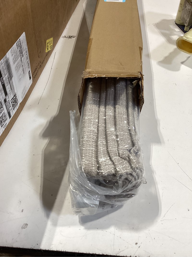 Condition photo showing Good Condition for no tools no drill cordless roman shades for indoor windows 100% blackout, for window size 31" w × 64" h beige beige 31" w × 64" h