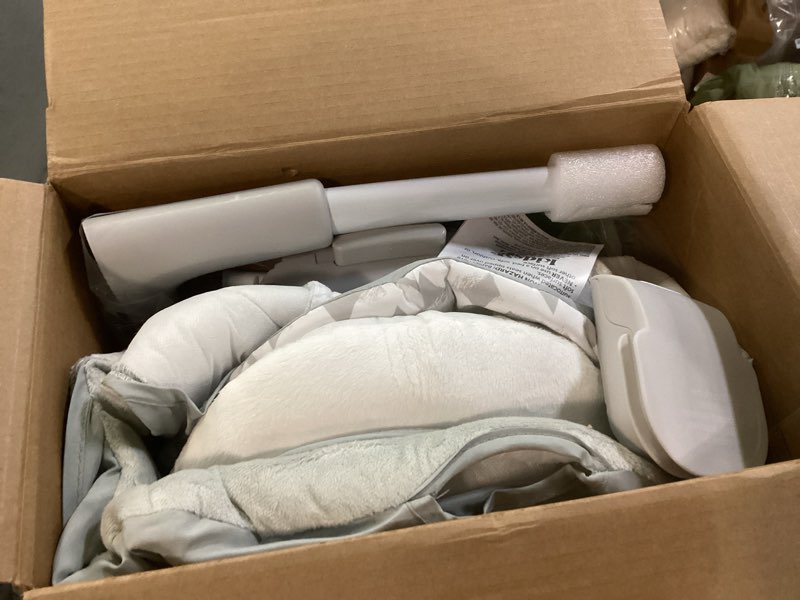 Condition photo showing As Is for ingenuity convertme 2-in-1 compact portable automatic baby swing & infant seat, battery-powered vibrations, nature sounds, 0-9 months 6-20 lbs (raylan)