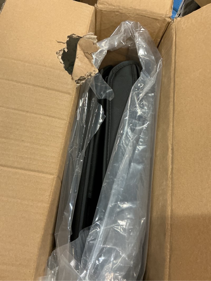 Condition photo showing Good Condition for aomsazto ford ranger seat covers: full set custom fit 2019 2020 2021 2022 2023 2024 2025 2026 ford ranger xlt/xl/lariat (not for raptor) waterproof leather seat protector(5 seats, black) 5 seats #017 black