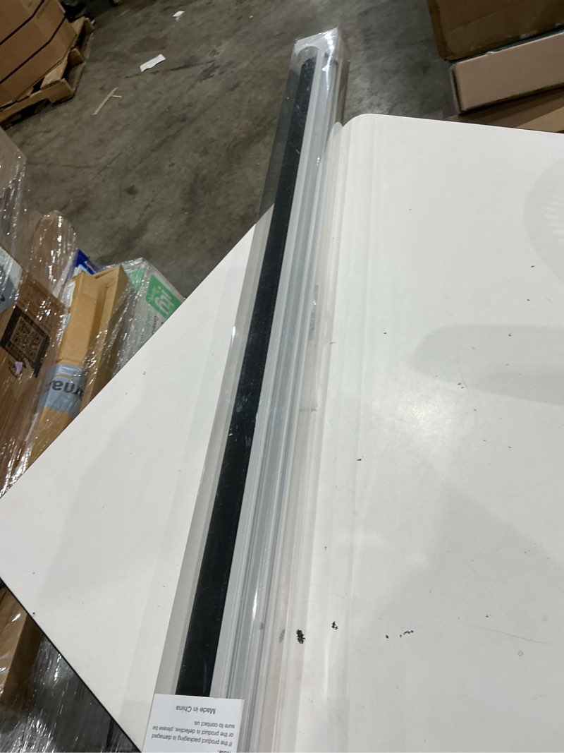 Condition photo showing As Is for shademoon cordless blackout pull down roller window shade,42\"w x 72\"h,black | spring system blinds for indoor windows, room darkening waterproof uv blocking thermal insulated fabric for home office door black 42\"w x 72\"h