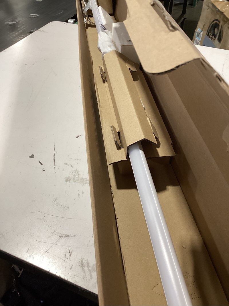 Condition photo showing Good Condition for philips hue large smart light tube, white - white and color ambiance led color-changing light - 1 pack - sync with tv, music, and gaming - requires bridge and sync box - control with app or voice large tube white