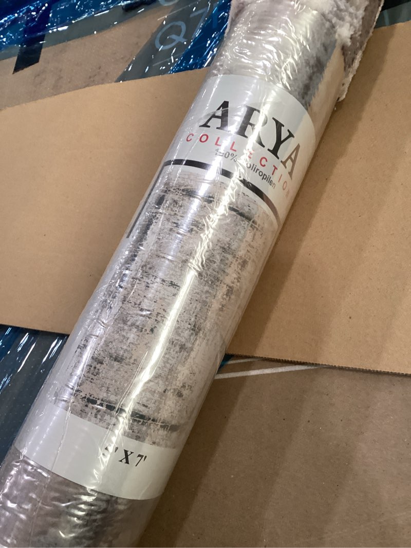 New atlanta collection beige white 150x213d