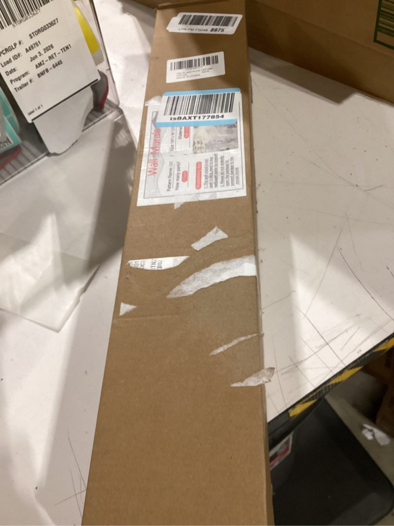 Condition photo showing New/Like New for hazy forest wall mural, abstract nature landscape wallpaper, background wall decoration patterns?non-self-adhesive? mural-225 149" x 96"