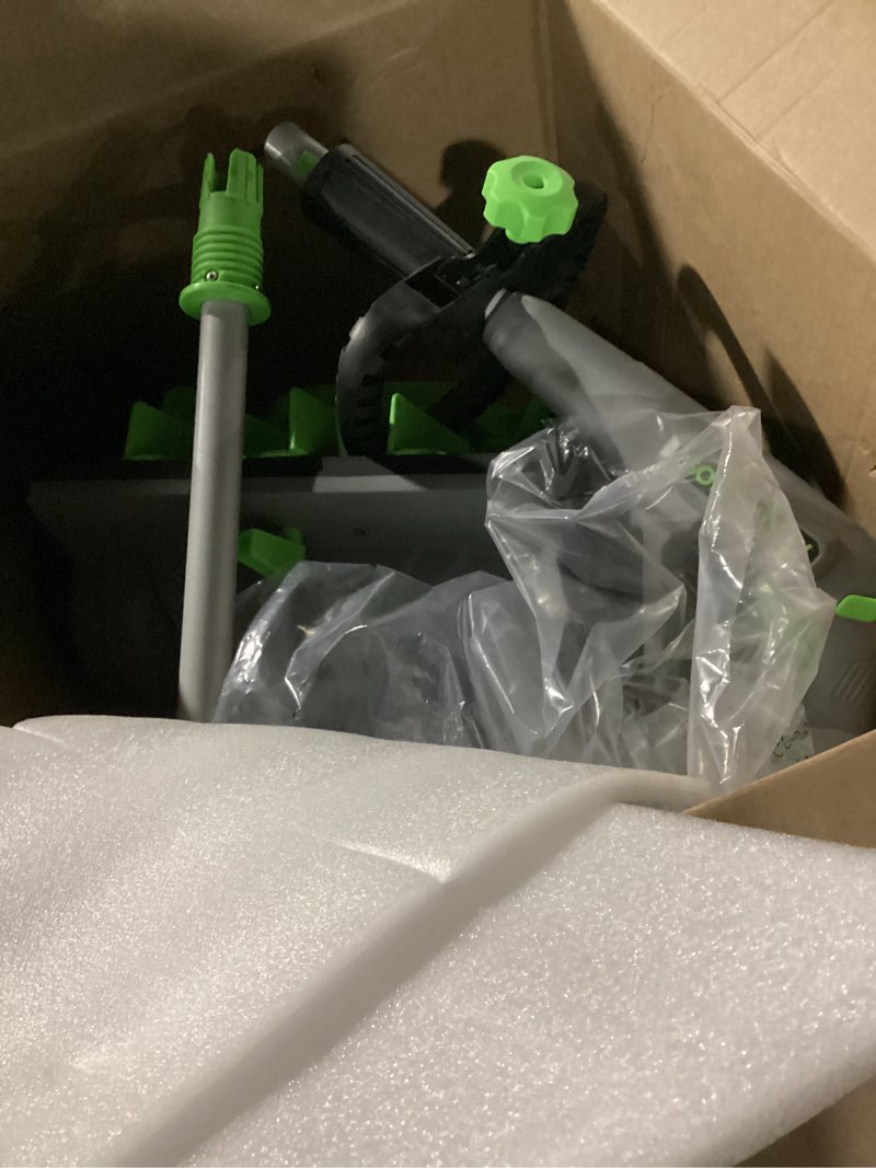 Condition photo showing As Is for SONTHIOW 13.5" Electric Snow Shovel, 20V Brushless Snow Shovel, Includes 4.0 Ah Battery and Quick Charger, Cordless Snow Blower with Directional Plate & Adjustable Front Handle 13INCH*2*4.0AH Battery