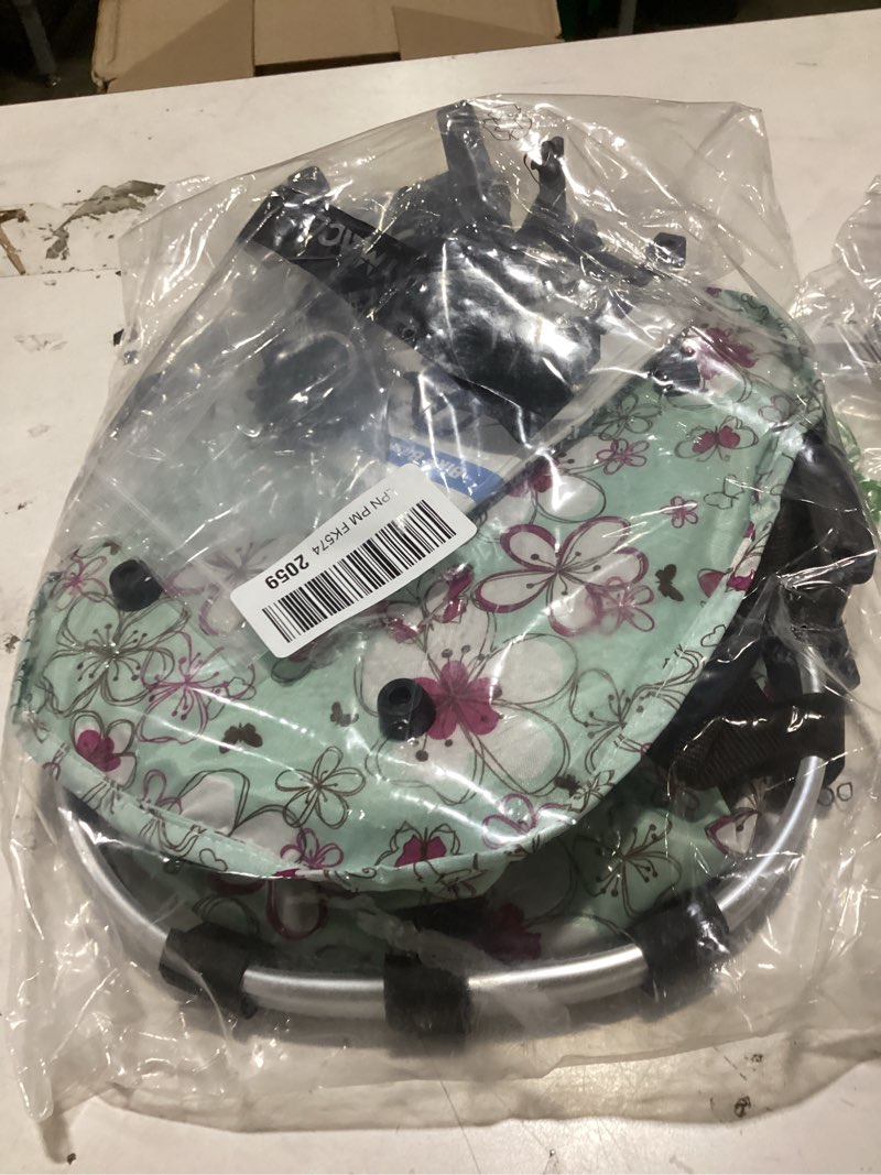 Condition photo showing As Is for raymace bicycle basket dog bike handlebar basket front,folding detachable quick release easy install,cycling picnic bag floral