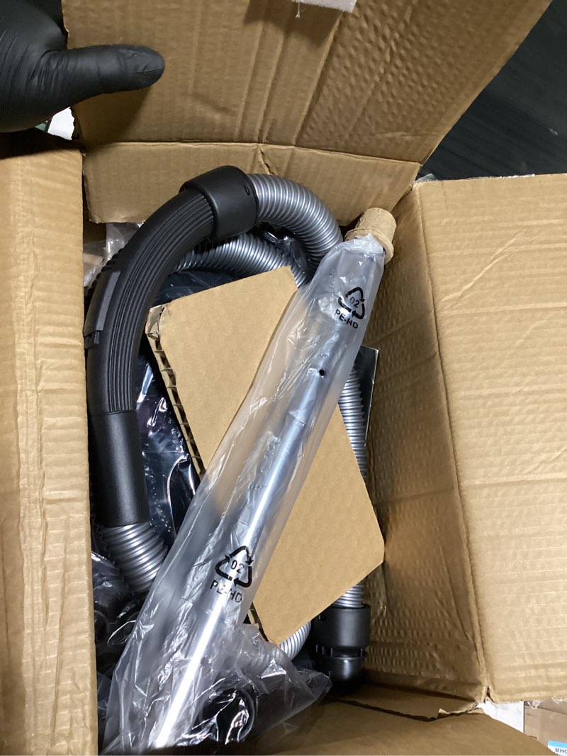 Condition photo showing Good Condition for Zefiro Canister Vacuum Cleaner, Bagless Canister Vacuum for Home, Powerful Suction, Auto Cord Rewind, HEPA Filter, Corded Vacuum for Hard Floors, Carpet, Pet Hair, Apartment/Rental Friendly(Violet)