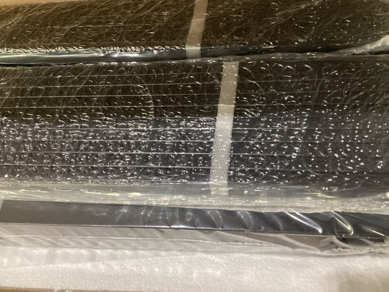 Condition photo showing Good Condition for full size floating metal bed frame with smart led lights & charging station, metal platform bed base no box spring needed, easy assembly, noise free with charging station full