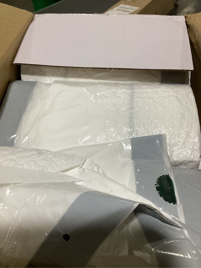 Condition photo showing As Is for typlastics fletex tall kitchen 13 gallon drawstring trash bags, 300 bags, 24in x 27in, unscented, white, wholesale pack (heavy duty, 300 count) 1 count (pack of 300) heavy duty, 300 count