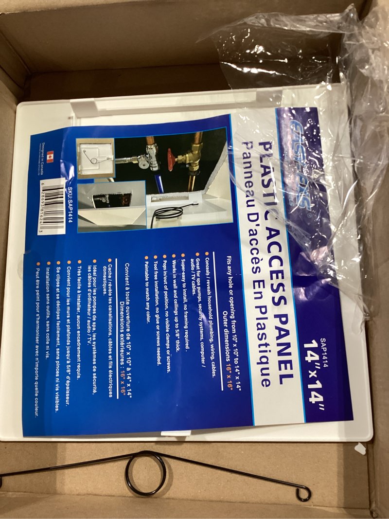 Condition photo showing Good Condition for easy-exs access panels spring-fit 14"x14" (external 16"x16") square (sap1414) for drywall, celing, electrical, plumbing hole covers 14"x14" - 1 pcs