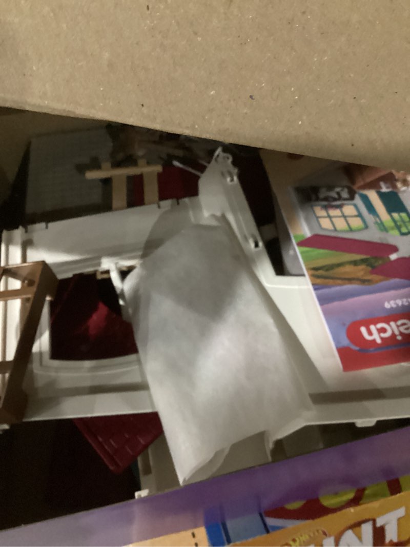 Condition photo showing Good Condition for Schleich Horse Club - 179PC Peppertree Riding Arena Horse Playset with Real Dressage Cards - With Stable Set, 2 Horses, 3 Rider Figurines, Cards and Accessories - Toys for Girls & Boys Ages 5+ | 42639