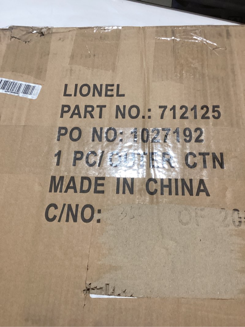 Condition photo showing New/Like New for Lionel Battery-Operated Disney Frozen Toy Train Set with Bluetooth, Locomotive, Train Cars, & Track with Authentic Train Sounds, Lights, & Water Vapor Smoke Effects for Kids 4+