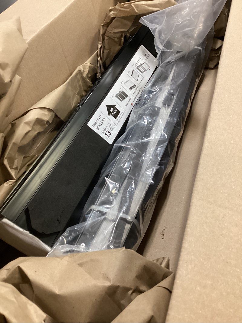 Condition photo showing As Is for 2pack 213 replacement filter compatible with aprilaire size: 20x25x4 whole house air purifiers