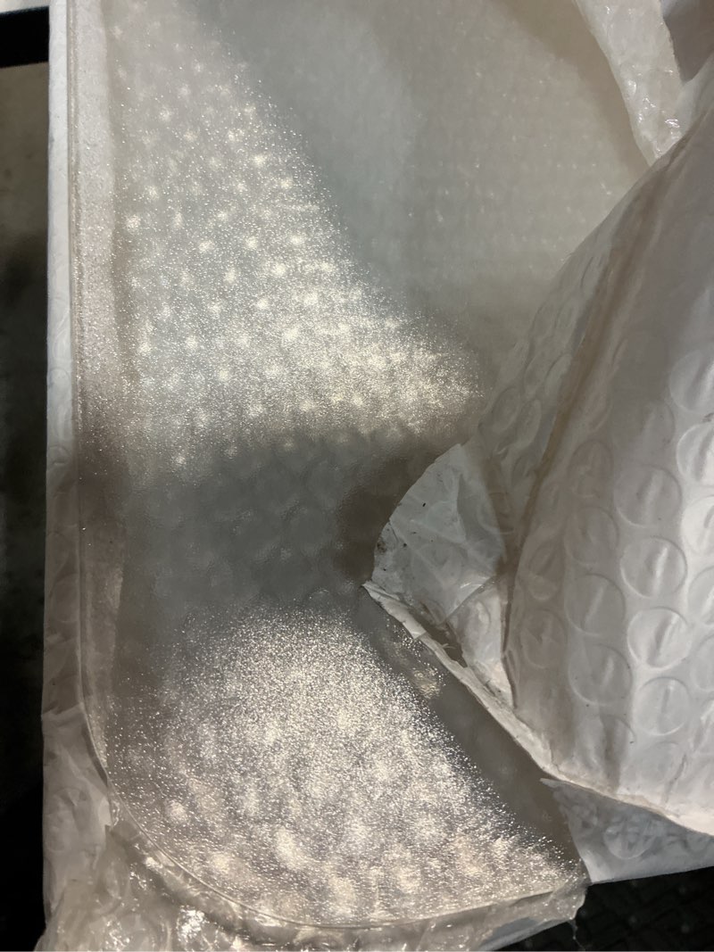 Condition photo showing Good Condition for kuyal clear chair mat for hardwood floor 30 x 48 inches transparent floor mats wood/tile protection mat for office & home (30" x 48" rectangle) 30" x 48" rectangle clear