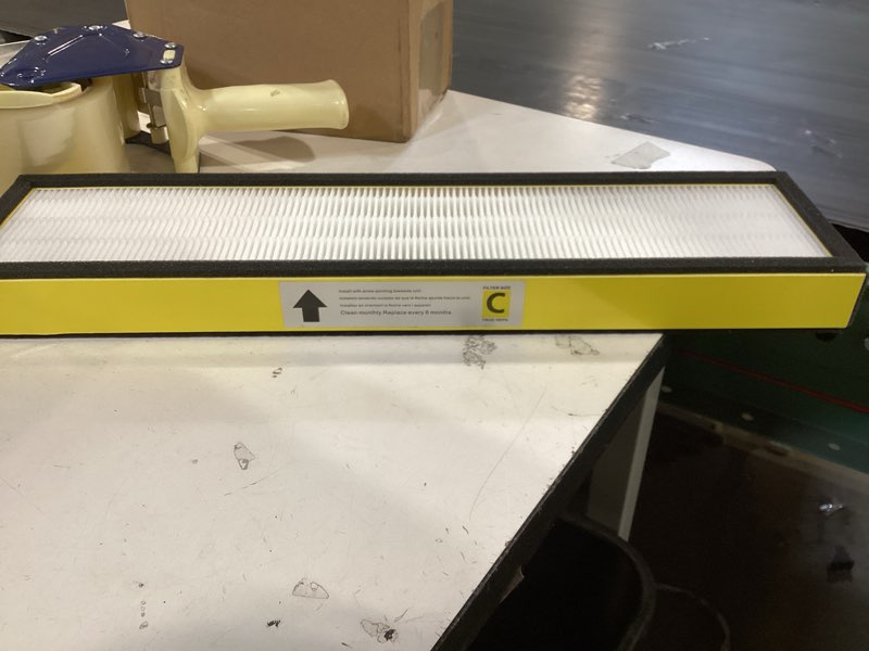 Condition photo showing Good Condition for guardian technologies flt50004pk flt5000 hepa replacement filter c, ac5000e, ac5250pt, ac5350b, ac5350bca, ac5350w, ac5300b air purifiers, 4 pack