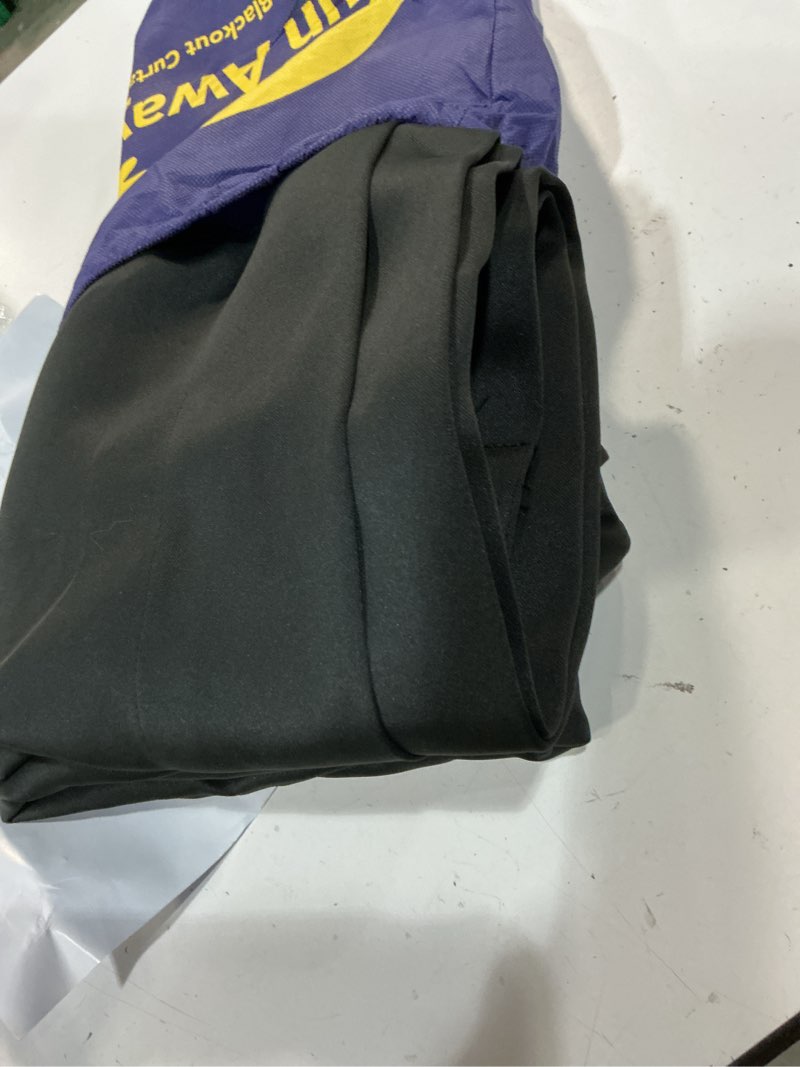 Condition photo showing Good Condition for portable blackout curtain with suction cups - premium easy install shade no tools required - temporary blinds, perfect for baby nursery or dorm room - with travel bag (66” long x 51” wide)