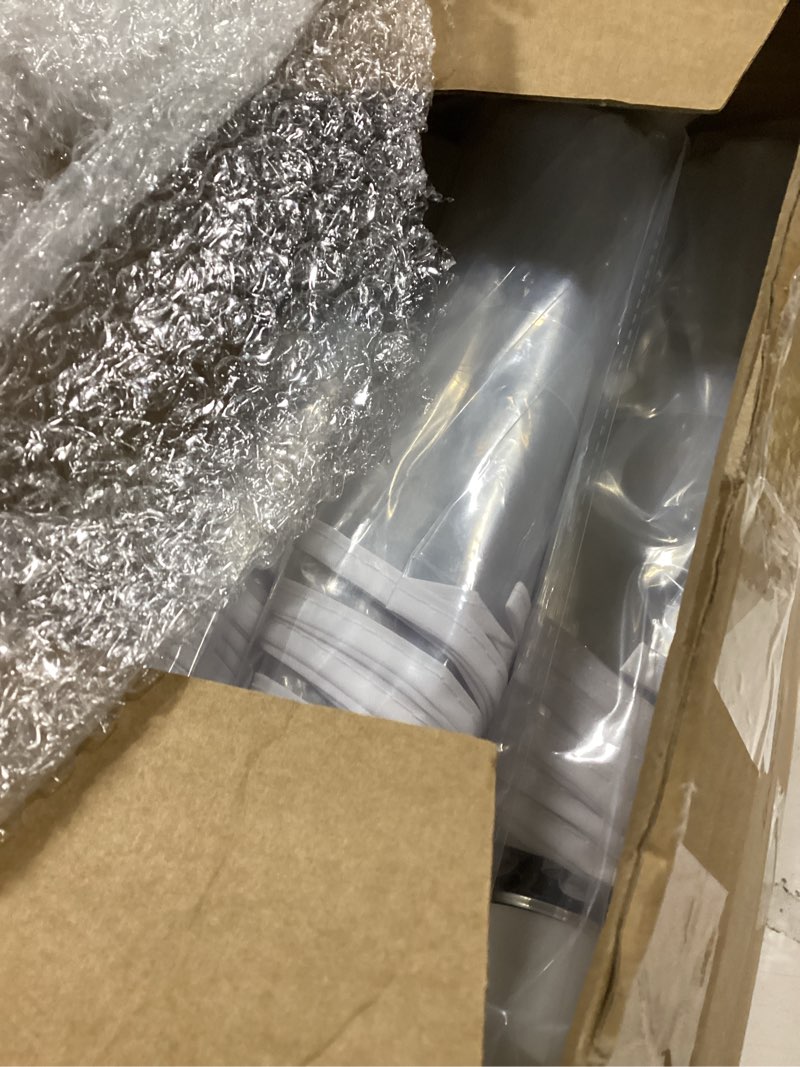 Condition photo showing item condition for 18 Pcs Clear Wedding Umbrellas Bulk Transparent Travel Umbrella Foldable Clear Umbrella Manual Open and Close Compact Folding Umbrella for Wedding Anniversary Christmas Party Favors White Trim