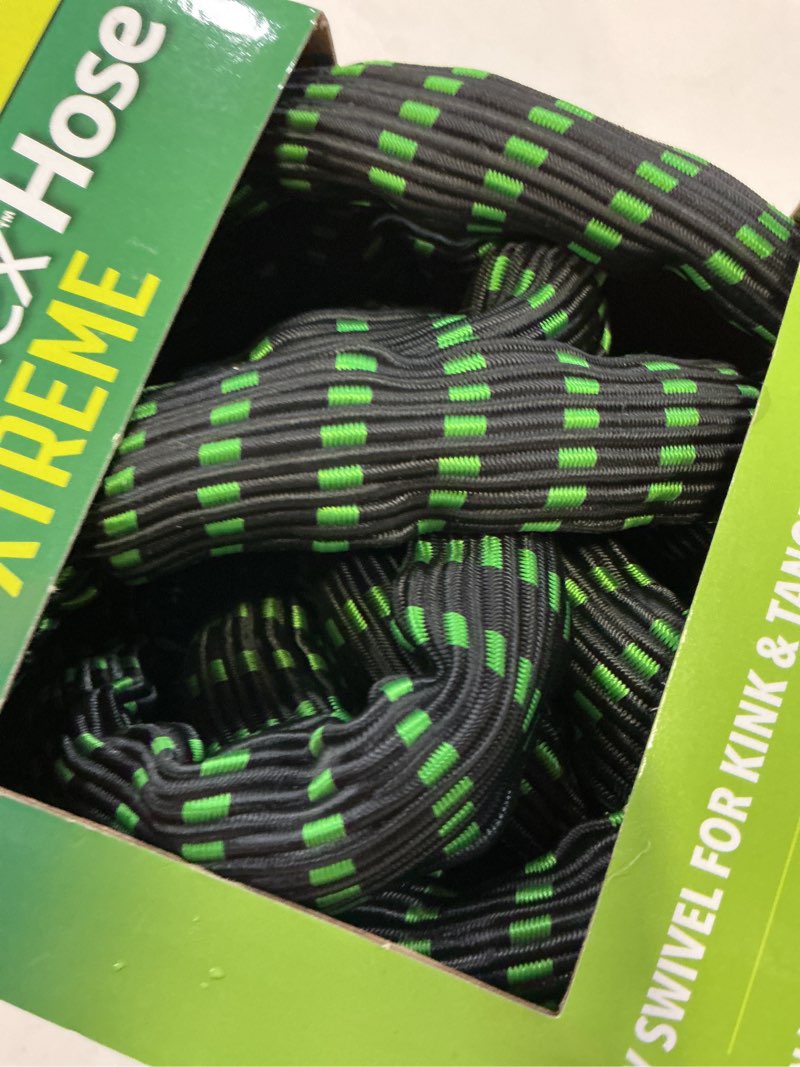 Condition photo showing Good Condition for flex-able hose flex-able xtreme hose 50ft - kink free, expandable, heavy duty, green garden hose