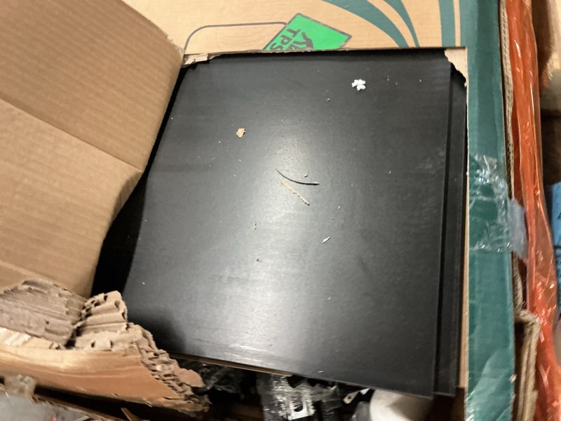 Condition photo showing As Is for Work Bench, Work Benches for Garage, Work Table, A3 Steel 600LBS Capacity Workbench for Garage Tool Storage Workshop Basement, Tool Table Bench