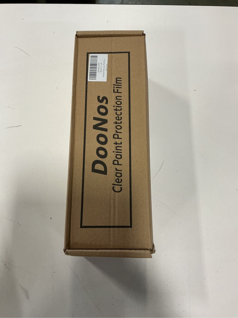 Condition photo showing New/Like New for DooNos® 12" x 80" Clear Car Paint Protection Film | 10 Mil TPU Polyurethane PPF Film Roll with Installation Tools for Car, Truck, Motorcycle, Bike 12-by-80 Inches (10 Mils)