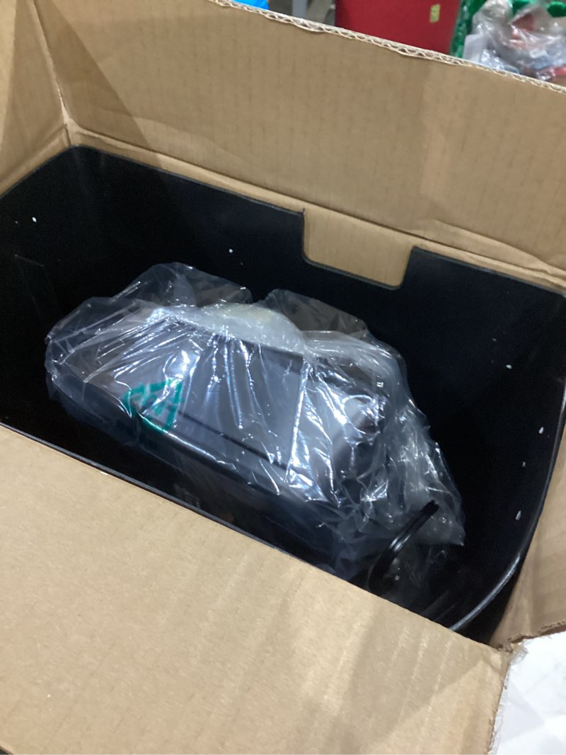 Condition photo showing item condition for Bonsaii 10-Sheet Cross Cut Paper Shredder, 5.5 Gal Home Office Heavy Duty Shredder for Credit Card, Staple, Clip with Transparent Window(C209-D) 1 0 Sheet Crosscut