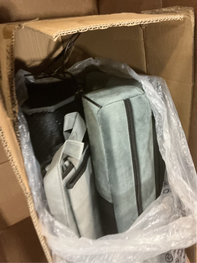 Condition photo showing Good Condition for full body massage mat with heat, 10 vibration nodes massage chair pad with 3 heating levels , multifunctional full body relaxation seat back massager with head neck foot massage pillow for home office 76.38"x20.47"x5.9"