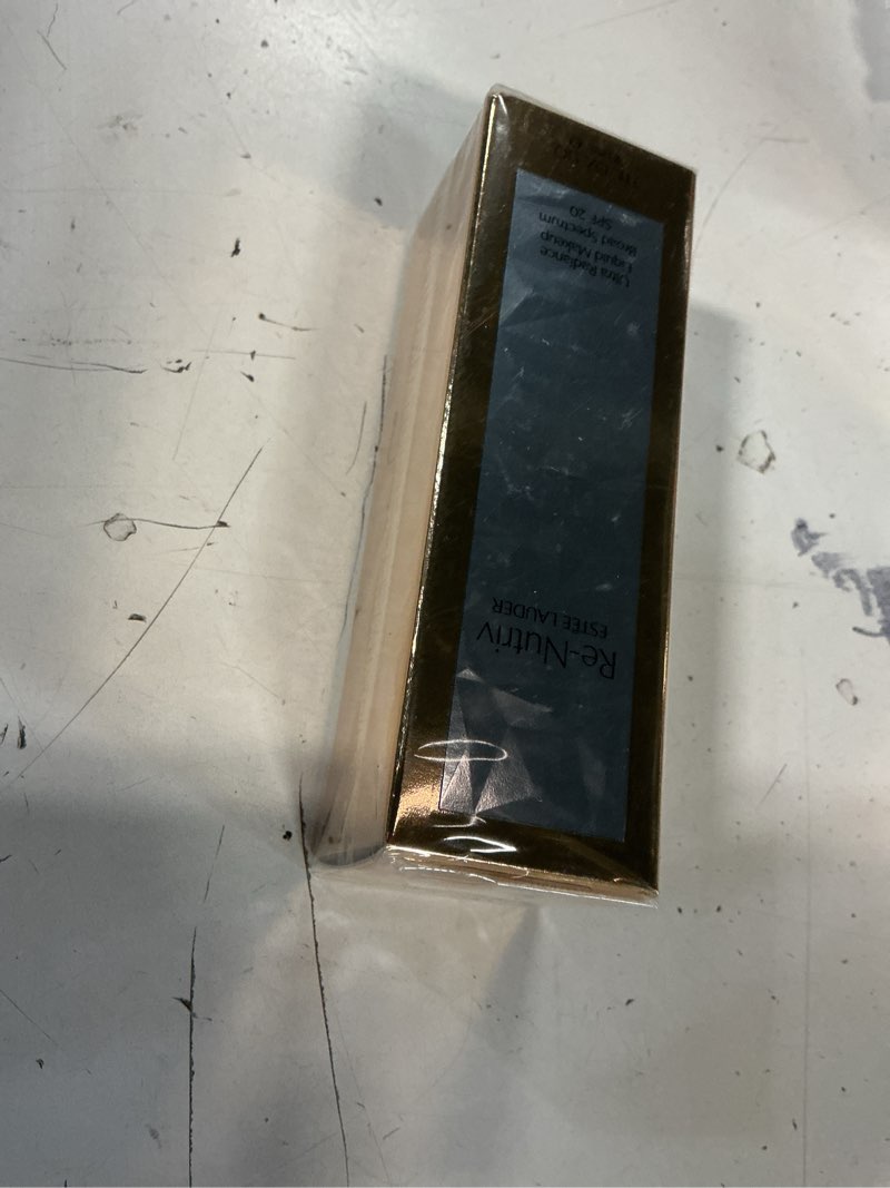 Condition photo showing New/Like New for estée lauder re-nutriv ultra radiance liquid foundation spf 20 | luxurious, hydrating, long-wearing,