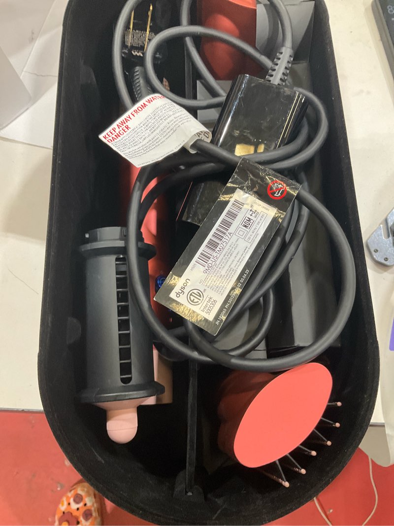 Condition photo showing As Is for dyson airwrap™ multi-styler complete long complete long for straight to wavy hair - strawberry bronze