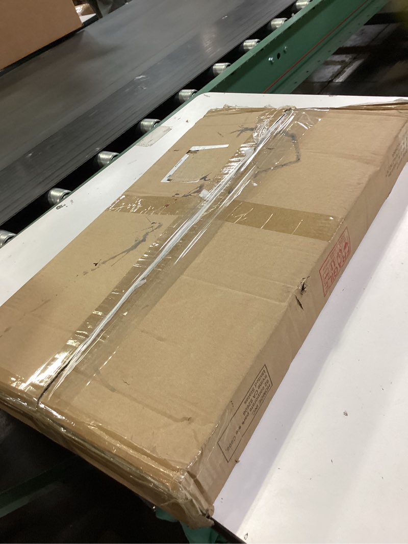 Condition photo showing New/Like New for Kids Clothing Rack Bamboo with 2 Storage Baskets and 2 Adjustable Hanging Rods,Child Garment Holder with Shelf, Dress up Racks for Playroom,Toddlers Bedroom (Natural)