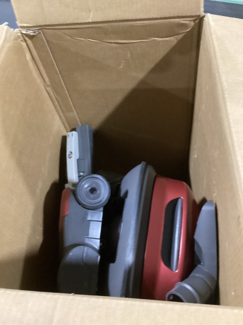 Condition photo showing As Is for Kenmore 81414 Bagged Canister Vacuum Cleaning Tools, 400 Series + Telescoping Wand, Red