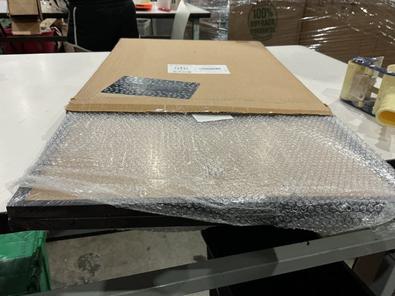 Condition photo showing Good Condition for enjoybasics 16x20 picture frame, display poster 11x14 with mat or 16 x 20 without mat, wall gallery photo frames, black, 2 pack black 16x20
