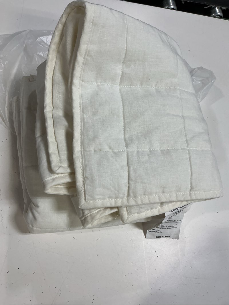 Condition photo showing Good Condition for quince european linen box quilted sham set king
