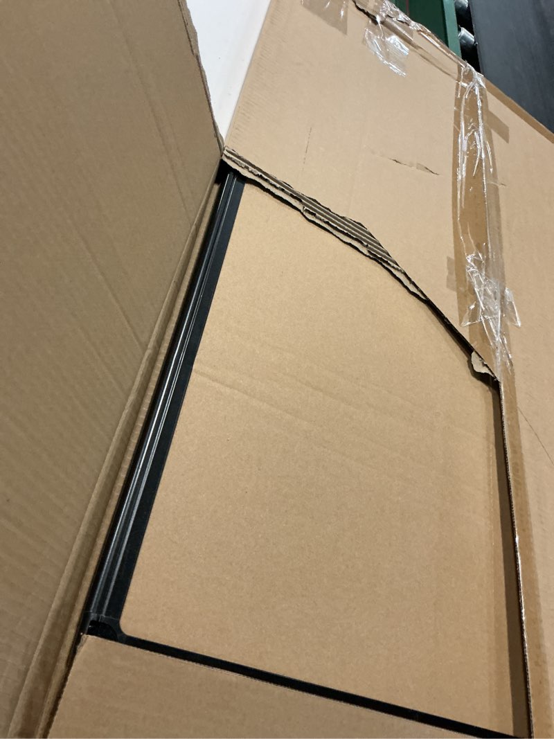 Condition photo showing New/Like New for vusign 36'' x 24'' magnetic white board for wall, dry erase board with black aluminium frame, hanging whiteboard for office, home, meeting - accessories included black 36'' x 24''