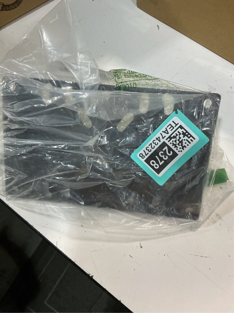 Condition photo showing As Is for universal engine lift plate, ls engine lift plate for sbc bbc chevy ford, carb carburetor hoist with reinforced welds, black