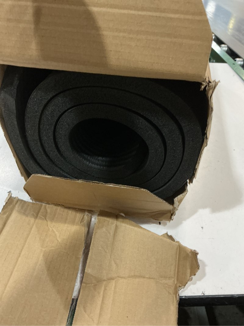 Condition photo showing Good Condition for retrospec solana yoga mat 1" thick w/nylon strap for men & women - non slip exercise mat for home yoga, pilates, stretching, floor & fitness workouts black 1 inch