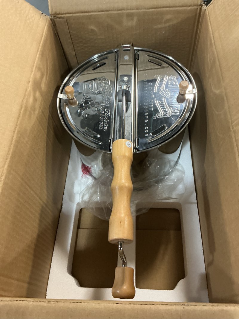 Condition photo showing Good Condition for great northern popcorn original stainless stovetop 6-1/2 quart popcorn popper