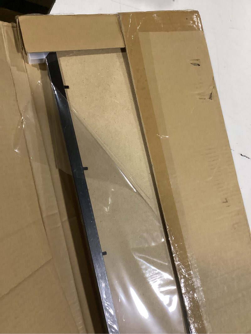 Condition photo showing Good Condition for Americanflat 4x6 Collage Picture Frame with Shatter-Resistant Glass - Fits Four 4x6 Photos or Use as One 8x20 Picture Frame - Signature Collection - Collage Frames for Wall Display - Black Black 8x20 Four 4x6 Photos