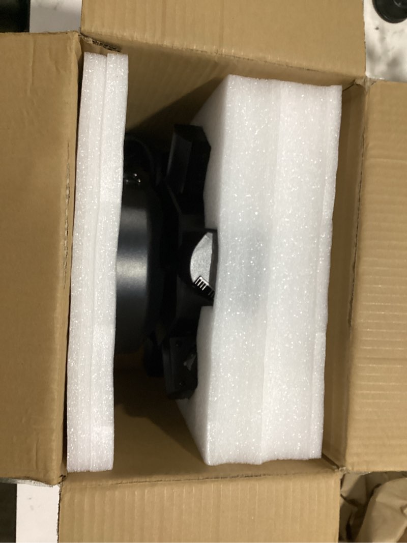 Condition photo showing As Is for moving head dj lights 6-arm lamp with remote control 150w rgbw 4in1 led dj stage lights moving head disco light dmx512 & sound activated rotating light starlight for wedding live house ktv bar & club