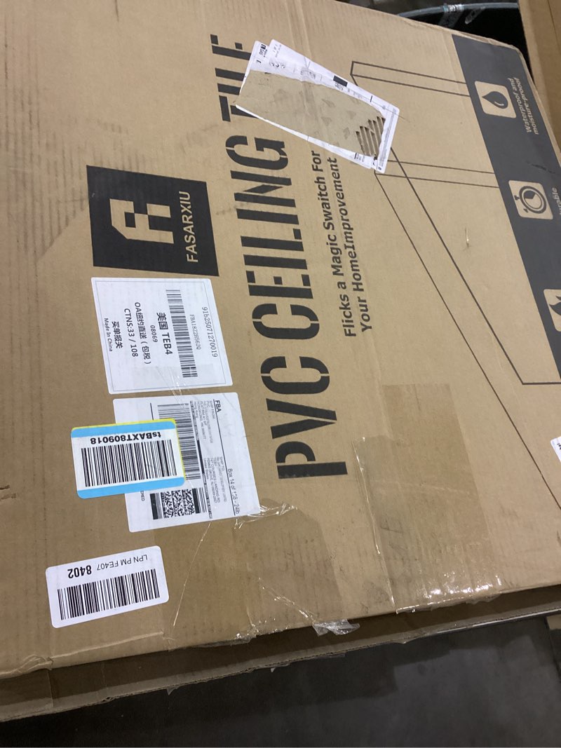 2ft x 2ft Printed Pro Ceiling Tile?Drop Ceiling Tiles 24 x 24in. Waterproof, Washable and Fire-Rated