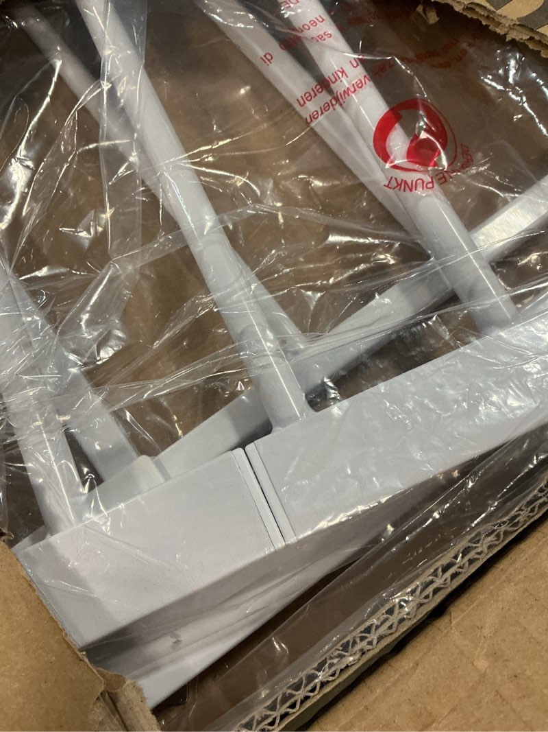 Condition photo showing Good Condition for furtime 29"-41" baby gate with cat door adjustable, auto close dog gate for stairs,doorways and house, metal pet door pressure mounted,easy install, effortless walk thru, white white 29-41"w x 30"h